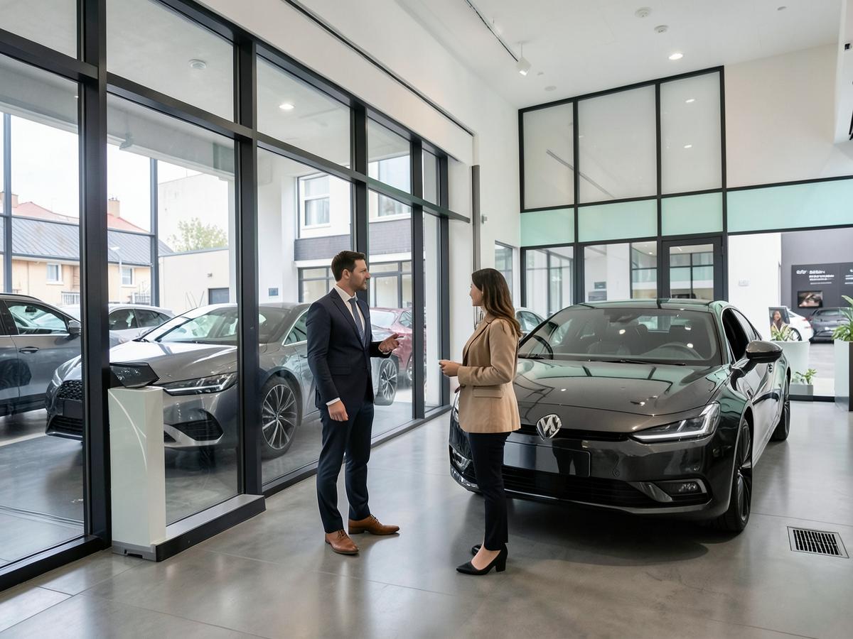 Consulenza in una concessionaria automobilistica